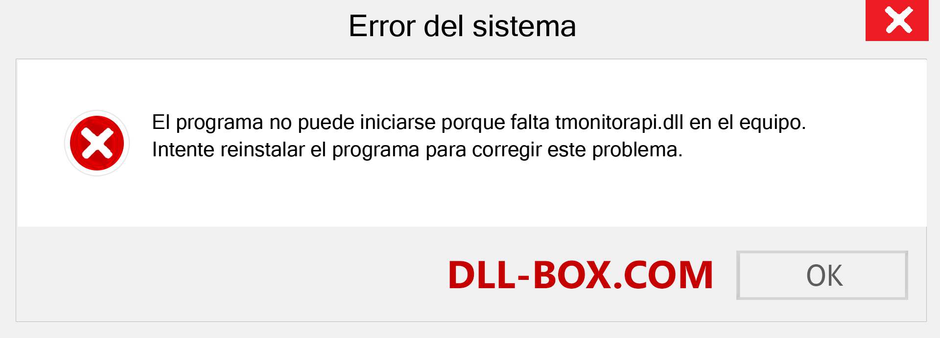 ¿Falta el archivo tmonitorapi.dll ?. Descargar para Windows 7, 8, 10 - Corregir tmonitorapi dll Missing Error en Windows, fotos, imágenes