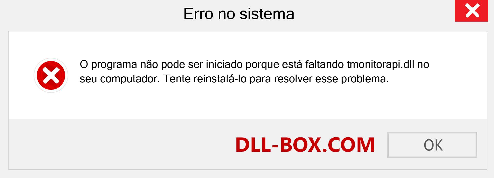 Arquivo tmonitorapi.dll ausente ?. Download para Windows 7, 8, 10 - Correção de erro ausente tmonitorapi dll no Windows, fotos, imagens